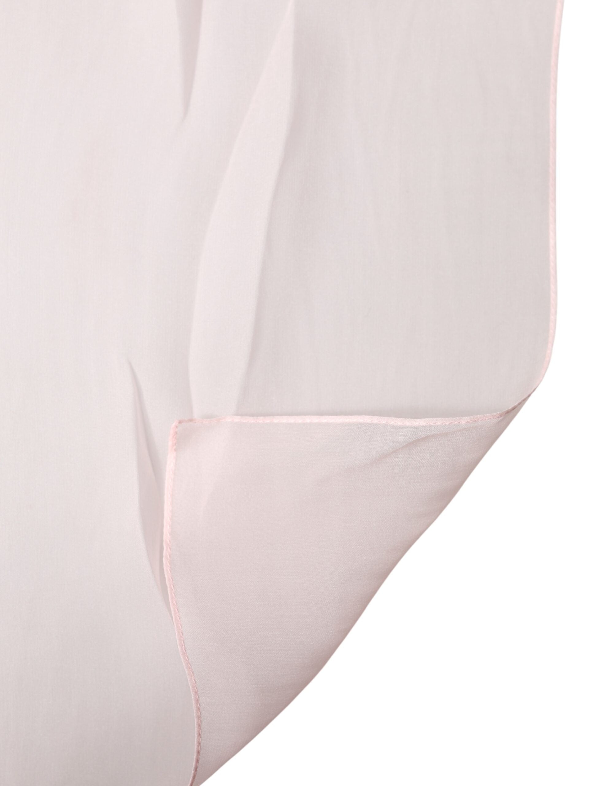 Dolce & Gabbana Light Pink Stole Silk Neck Wrap Shawl  Scarf Dolce & Gabbana