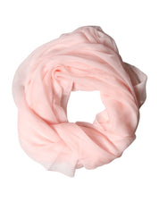 Dolce & Gabbana Light Pink Stole Silk Neck Wrap Shawl  Scarf Dolce & Gabbana