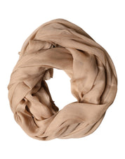 Dolce & Gabbana Brown Silk Stole Neck Wrap Shawl Men Scarf Dolce & Gabbana