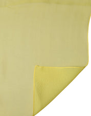 Yellow Silk Stole Neck Wrap Shawl Men 200cm x 130cm Scarf