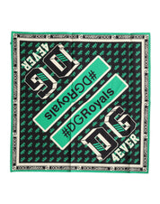 Multicolor #DGRoyals Square Foulard 50.5cm x 50cm Scarf