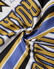 Dolce & Gabbana Multicolor DG Royals Square Foulard Men 50cm x 50cm Scarf Dolce & Gabbana