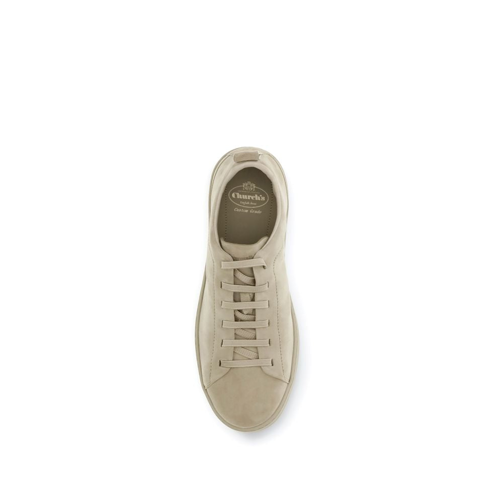Gray Rubber Low Top Sneakers