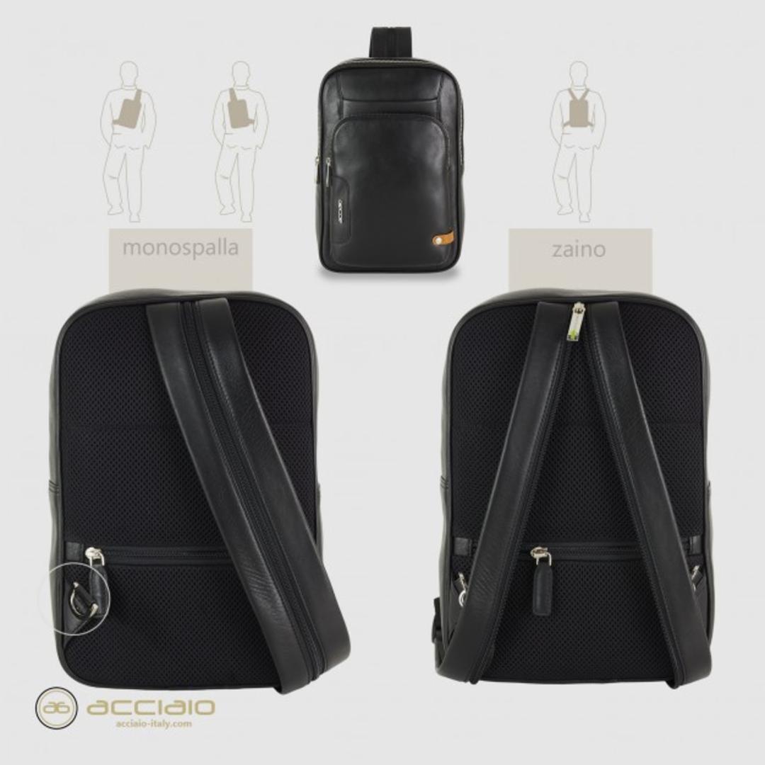 8477 Zaino/Monospalla Acciaio Nero 0000000135