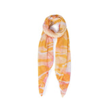 Orange Polyester Scarf