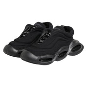 Dolce & Gabbana Black Slip On Low Top Wave Sneakers Shoes Dolce & Gabbana