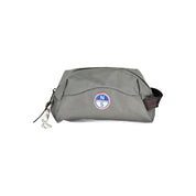Grigio Polyester Men Beauty Case