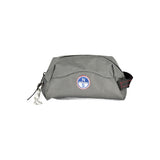 Grigio Polyester Men Beauty Case