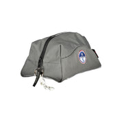 Grigio Polyester Men Beauty Case