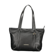 Black Polyurethane Women's Bag for Sophisticated Accessorizing
