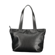 Black Polyurethane Women's Bag for Sophisticated Accessorizing
