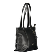 Black Polyurethane Women's Bag for Sophisticated Accessorizing