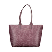 Rosso Polyurethane Women's Bag with Handles
