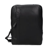 Piquadro Black Leather Crossbody Bag