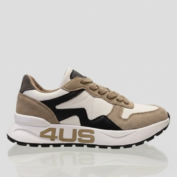 Sneaker 4US Paciotti Beige