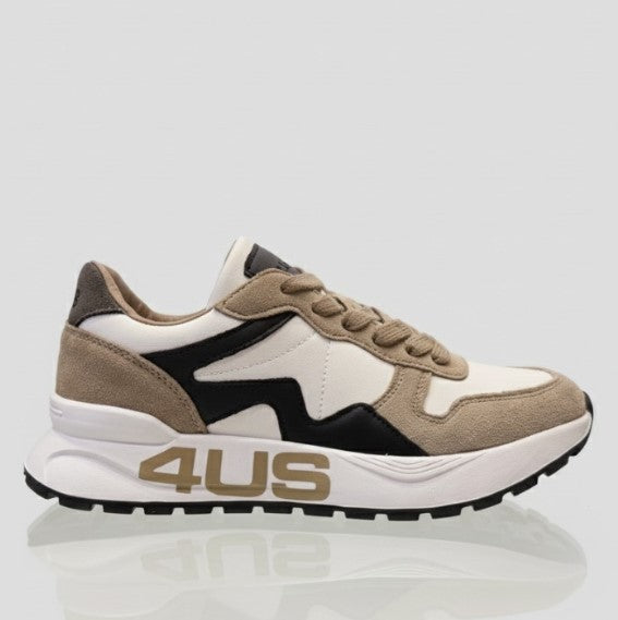 Sneaker 4US Paciotti Beige