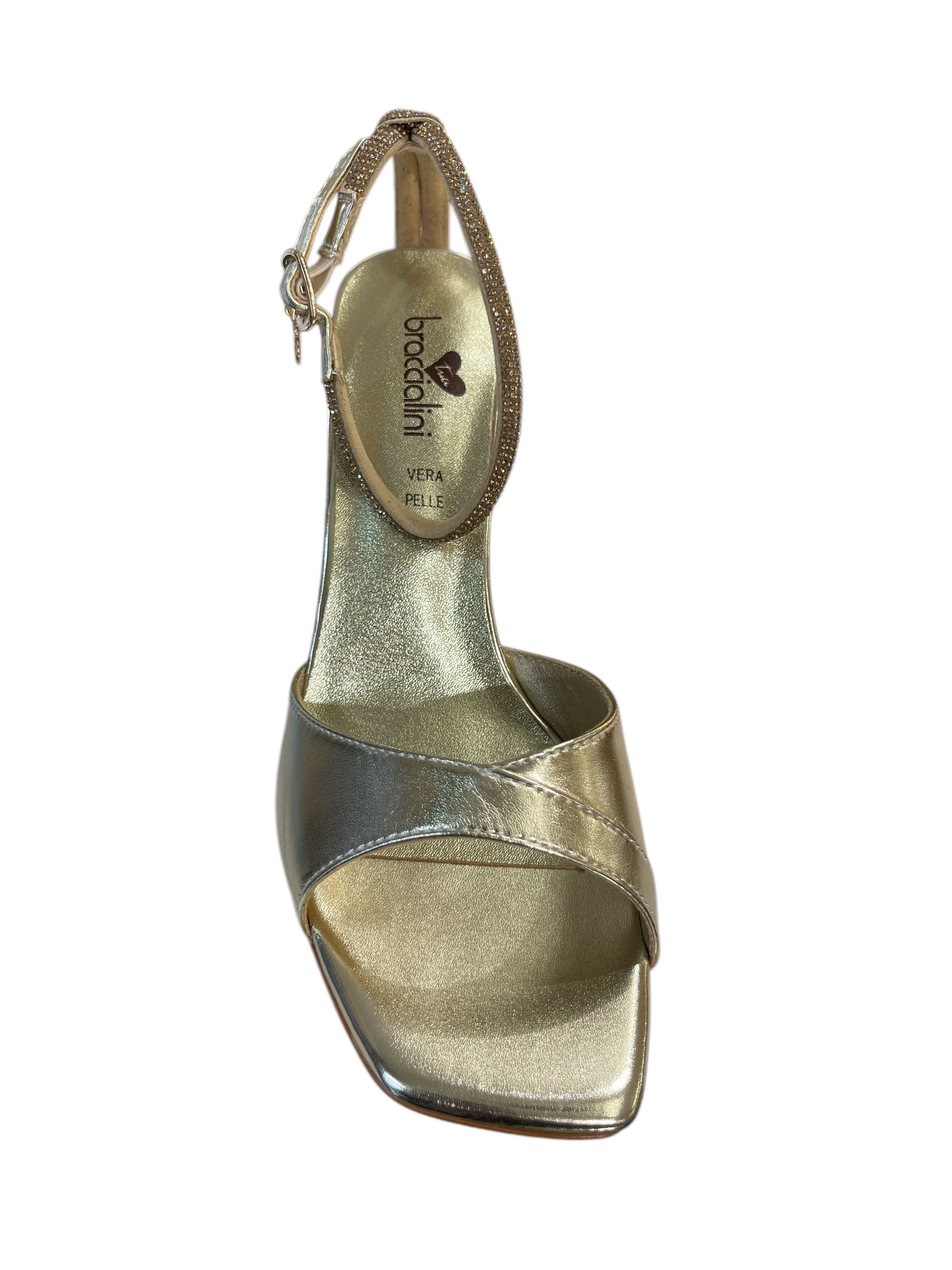 Sandalo Donna BRACCIALINI f24-gold Calzature