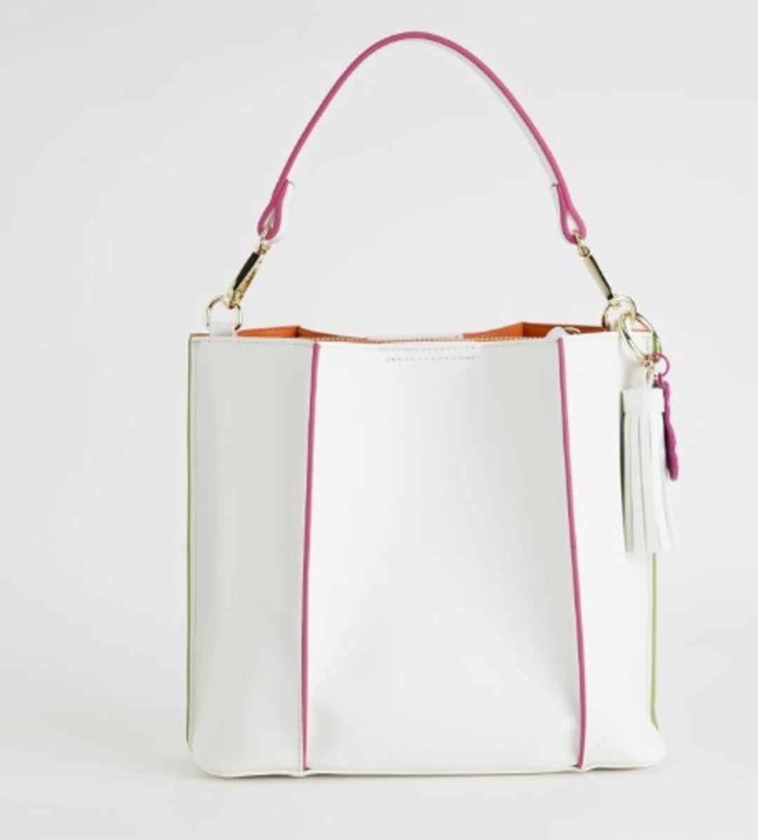 17440-ILL-S5B Secchiello Pash Bag Bianco 0000000410