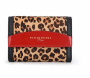 QB0681G Portafoglio Nannini Cuoio/Rosso 0000000495 Nannini