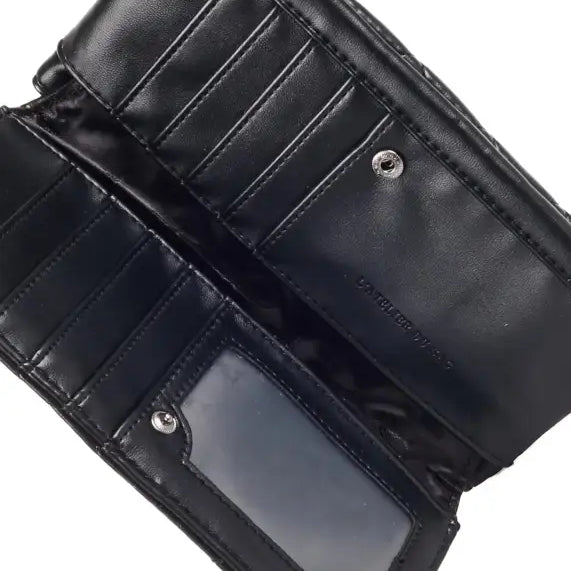 ATELIER DU SAC PORTAFOGLIO IN PELLE NERO
