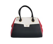 Bauletto Donna Nannini 17015-NERO-ROSSO-WHITE