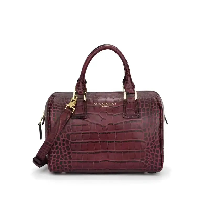 Bauletto Flora-R Donna Nannini 17321r-cocco - Sigaro / Taglia Unica - borse bauletto