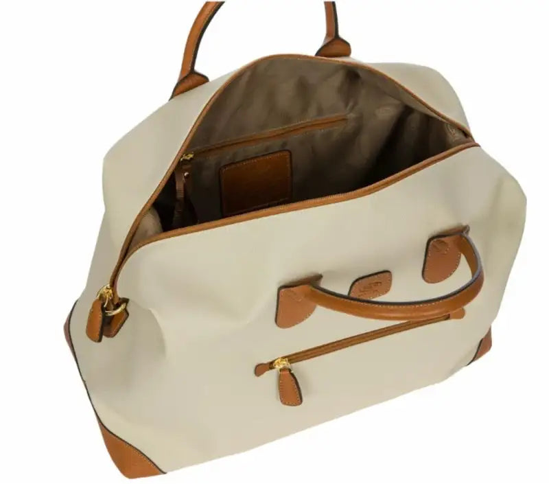 BBJ20203 Borsone Bric’S Bianco/Cuoio 0000000397 - UNICA / Bianco/Cuoio - Borsone