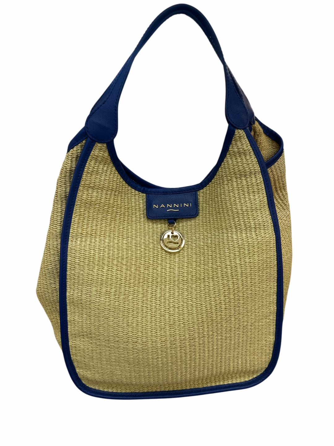 241001A   BORSA A SPALLA Nannini Blu 0000000344 Nannini