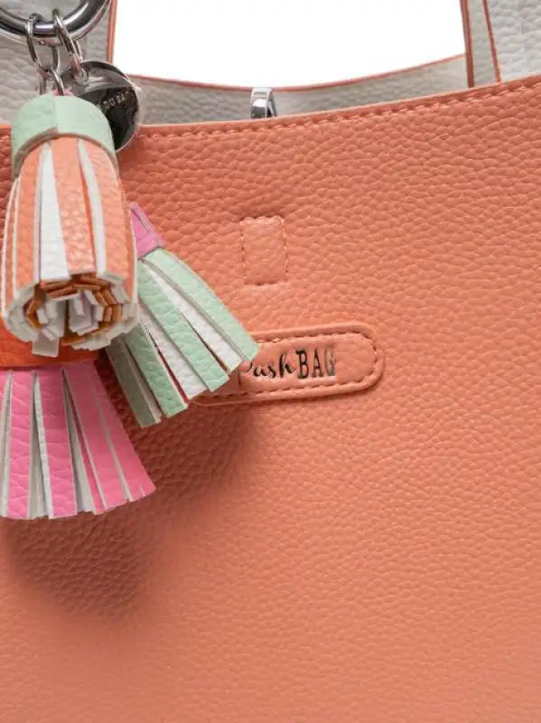 Borsa a mano Donna Pash Bag 13846-LIK-S3B Salmone - Salmone / Taglia Unica - borse a spalla