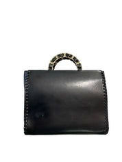 Borsa a mano Mylene - Beige/Nero/Leopoardato / Taglia Unica - Borsa