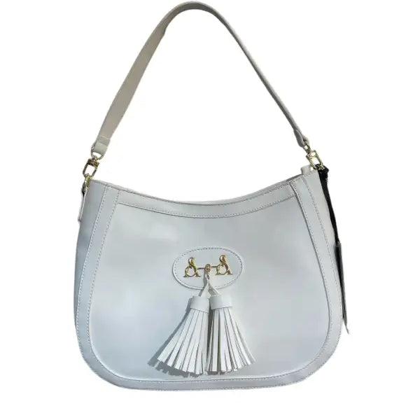 Borsa a spalla Bianco Taglia Unica