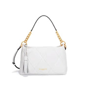 Borsa a spalla Cinzia Donna Nannini 18219-bianco - Bianco / Taglia Unica - borse a spalla