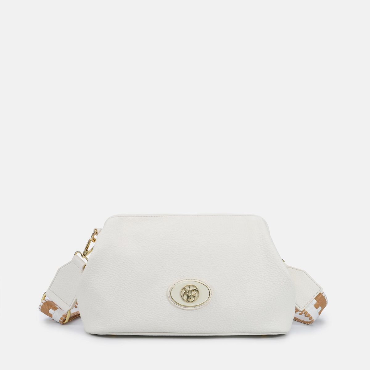 Borsa clutch Ynot? - Bianco / Taglia Unica - borse a tracolla