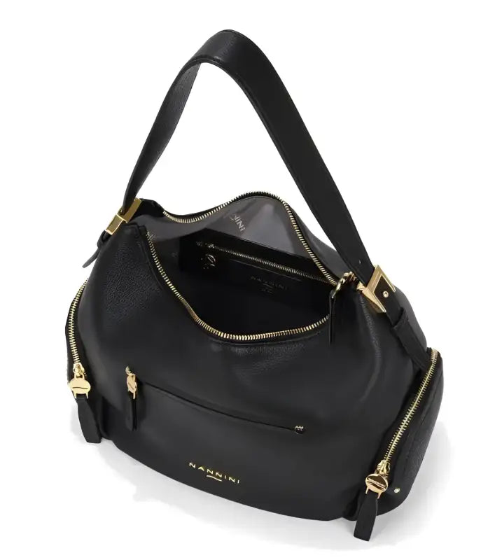 Borsa Flo Donna Nannini 18155 - Nero / Taglia Unica - borse a sacco