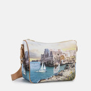 Borsa Sacca Yes Bag Stampa - Polignano Coast / Taglia Unica - Borsa Sacca