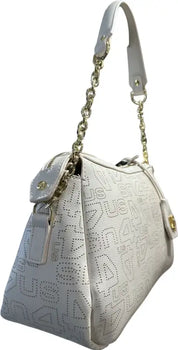 Borsa spalla 4US Paciotti - Panna / Taglia Unica - borsa a spalla