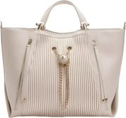 Borsa spalla - Beige / Taglia Unica - borse shopping