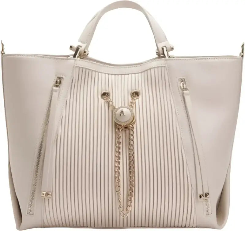 Borsa spalla - Beige / Taglia Unica - borse shopping