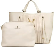Borsa spalla - Beige / Taglia Unica - borse shopping