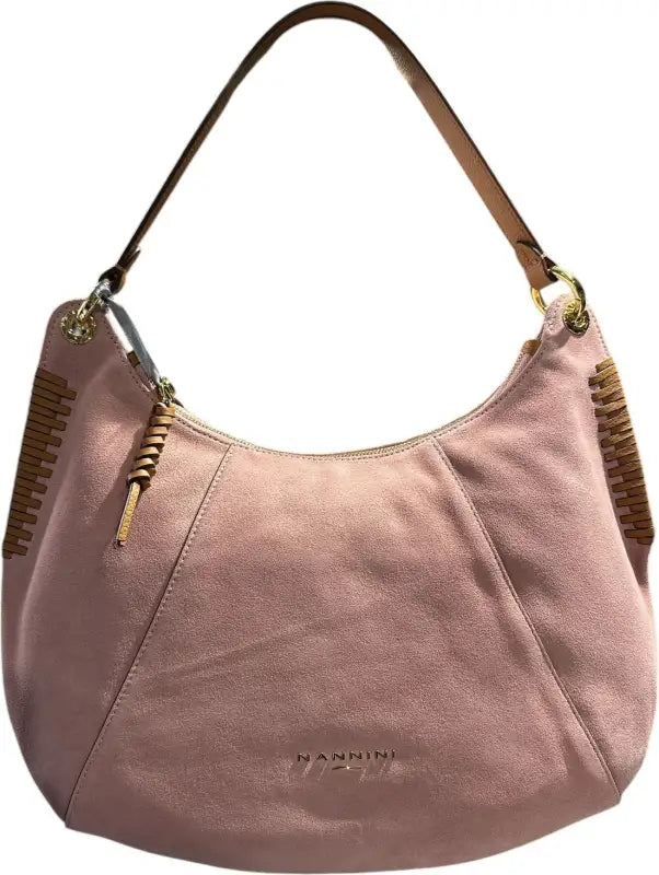 Borsa spalla Nannini - Cipria/Cognac / Taglia Unica - borsa spalla