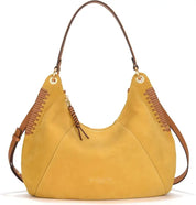 Borsa spalla Nannini - Giallo/Cognac / Taglia Unica - borsa spalla