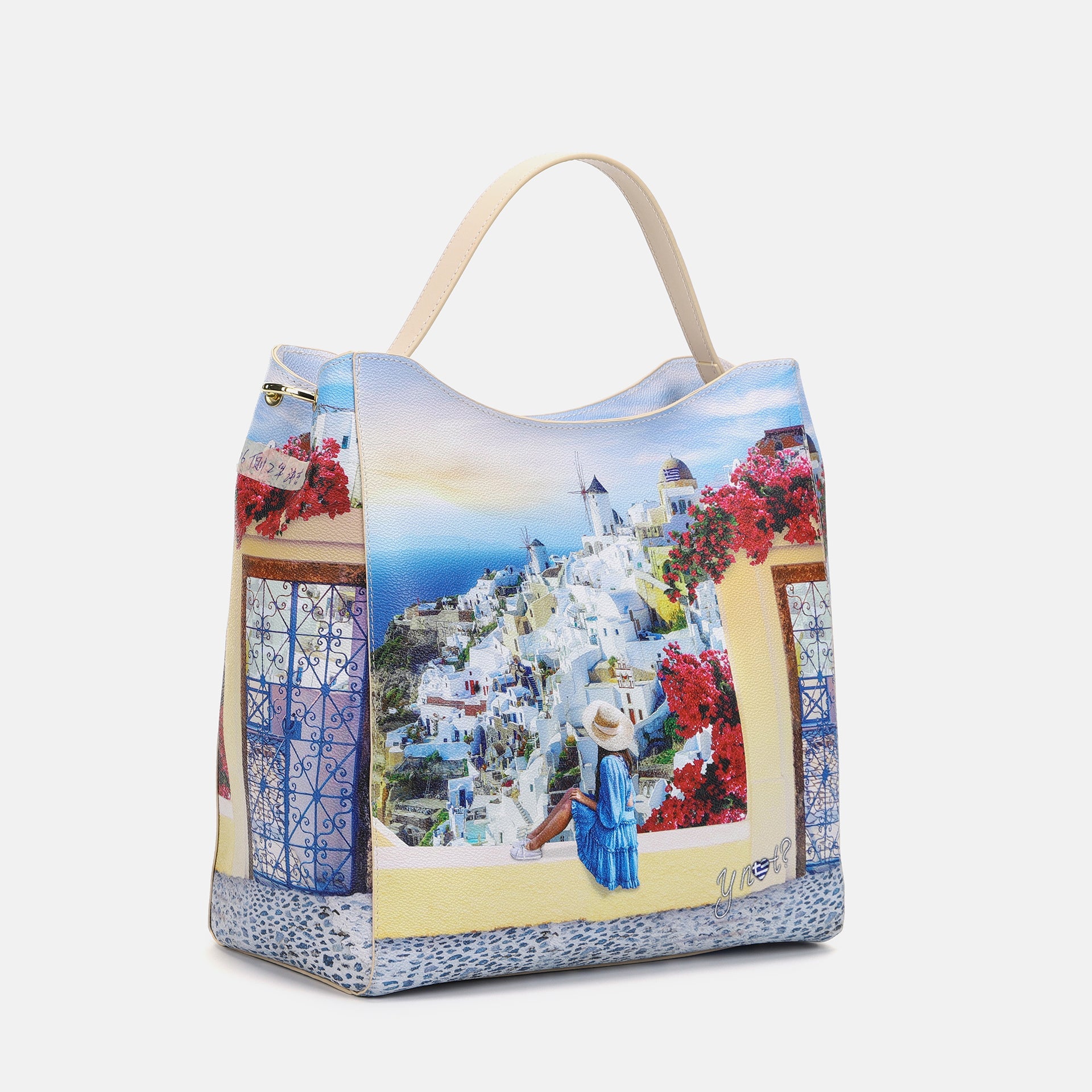 Borsa spalla Ynot? - Greek Summer / Taglia Unica - borsa a spalla