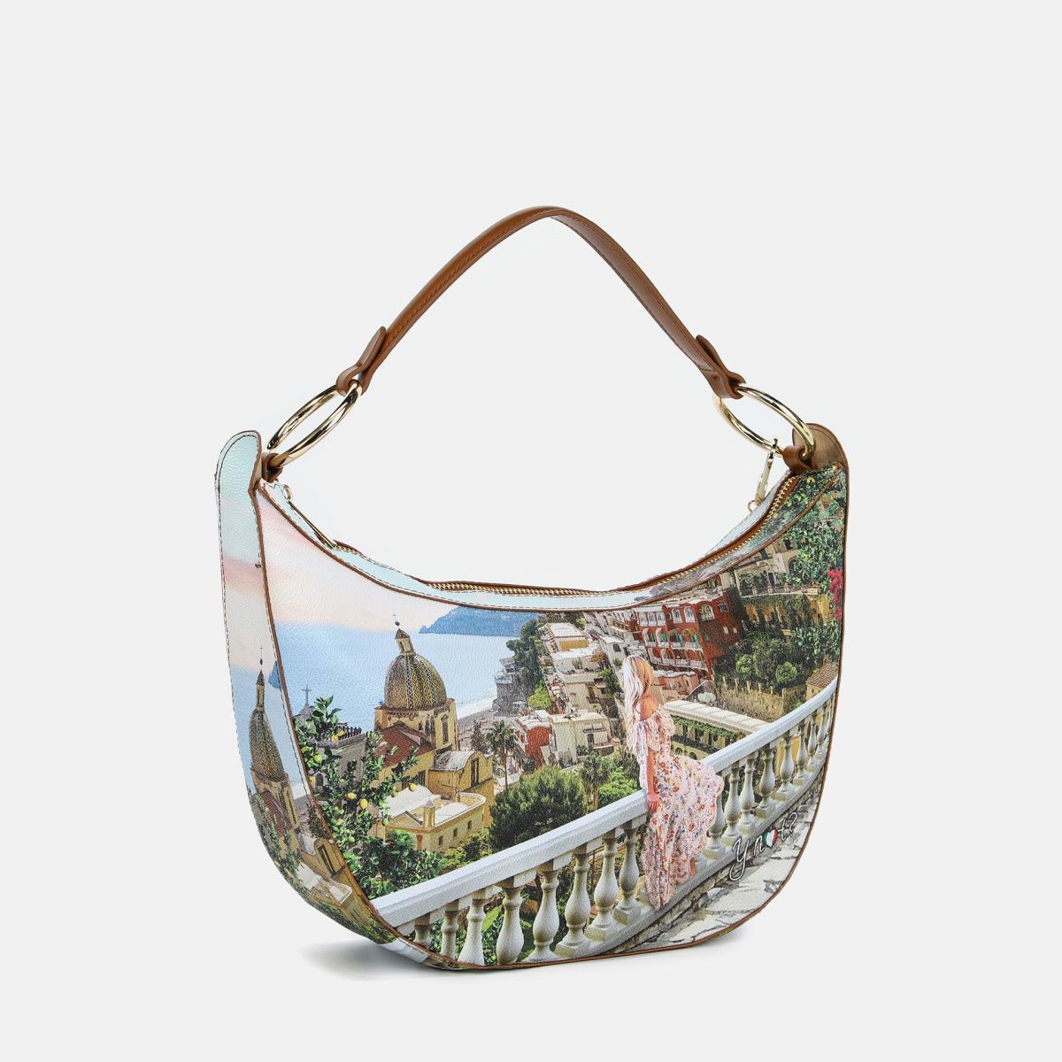 Borsa Tracolla Mezzaluna - Drimming Coast / Taglia Unica - BorsaTracolla