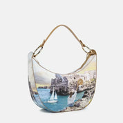 Borsa Tracolla Mezzaluna - Polignano Coast / Taglia Unica - BorsaTracolla