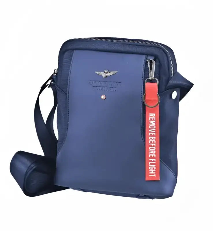 Borsa Uomo a Tracolla Messenger Momodesign Blu Taglia Unica