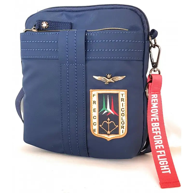 Borsa Uomo a Tracolla Messenger Momodesign Blu Taglia Unica