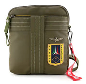 Borsa Uomo a Tracolla Messenger Momodesign Verde Taglia Unica
