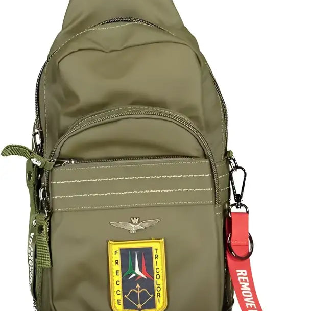 Borsa Uomo a Tracolla Messenger Momodesign Verde Taglia Unica