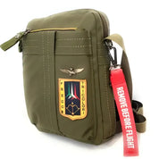 Borsa Uomo a Tracolla Messenger Momodesign Verde Taglia Unica