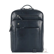 BORSA ZAINO PELLE 2MM FABIANA ACCIAIO Blu Taglia Unica